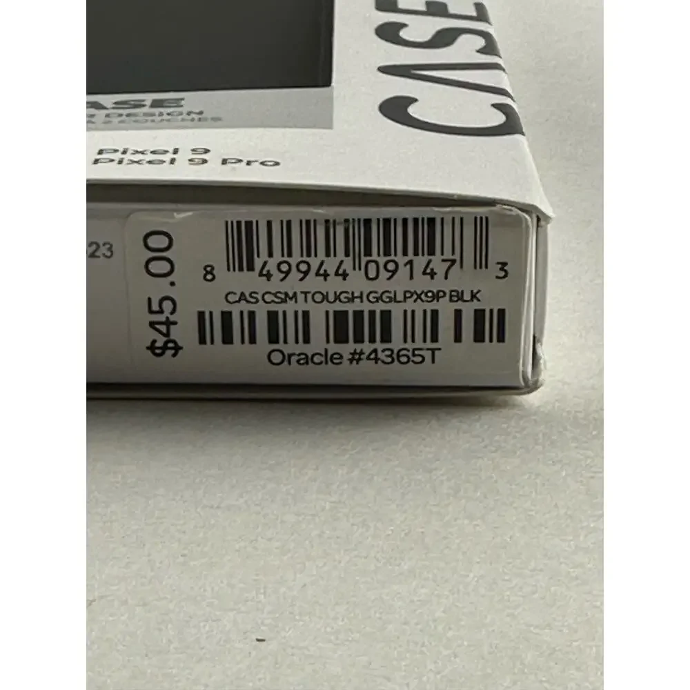 Case-Mate Google Pixel 9/9 Pro Black Case NWT
